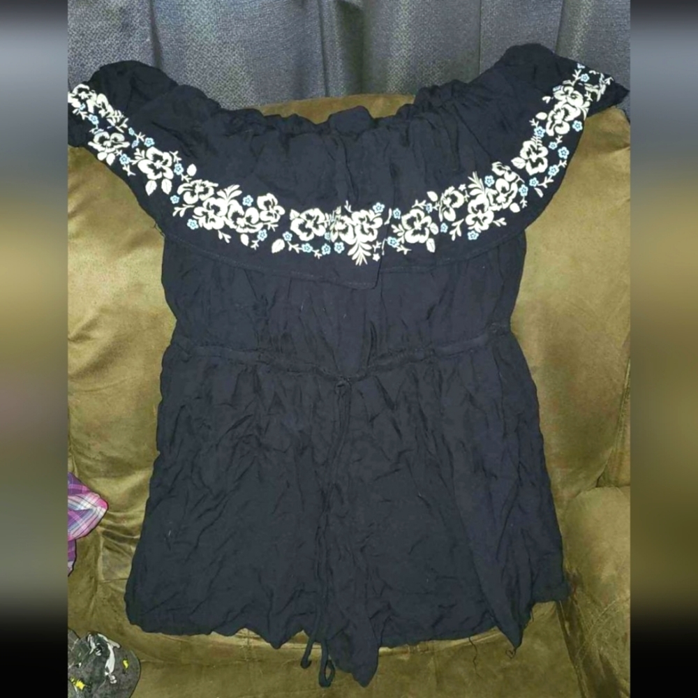 XL Ardenes Navy Blue Romper